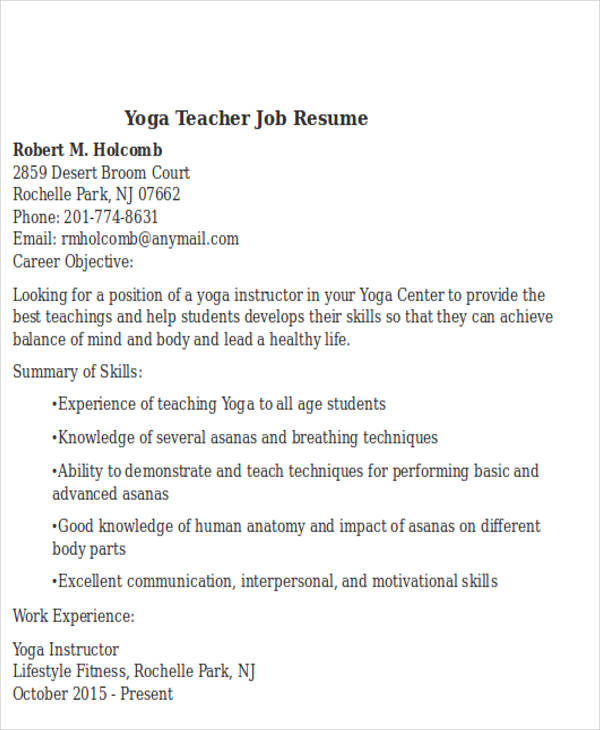 25+ Teacher Resume Templates in Word