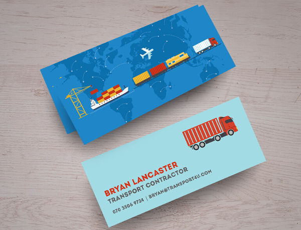 -Mini Brochure Business Card