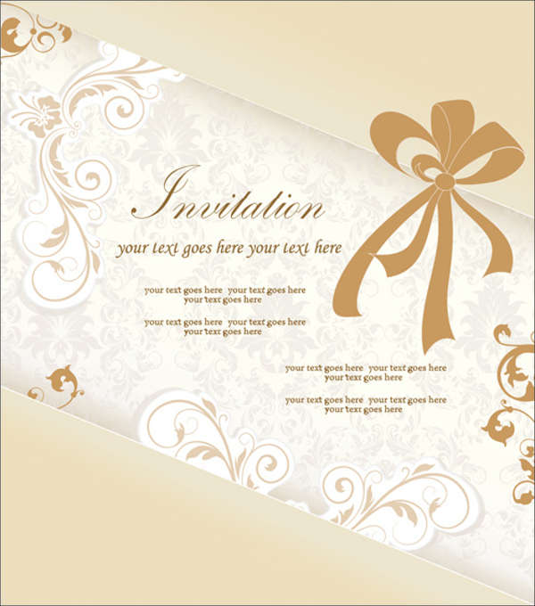 Invitation Card Designs Free Download 9