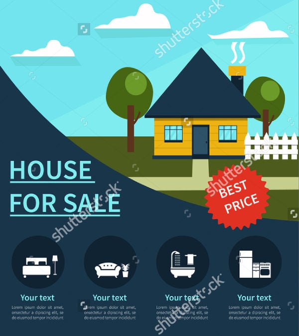 real estate sale flyer