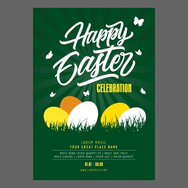 easter celebration poster