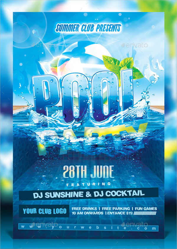 59+ Sample Party Flyers PSD