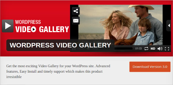 video gallery wordpress plugin
