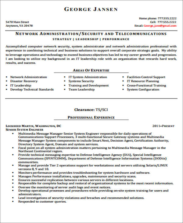 20+ Engineering Resume Templates in PDF