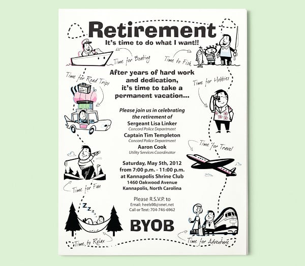 free retirement party flyer1
