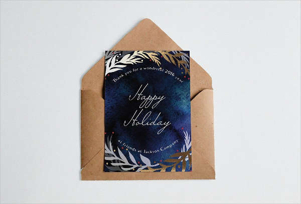 business holiday greeting card