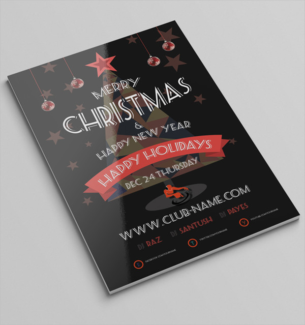 Free Christmas Party Flyer