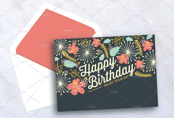 printable happy birthday card