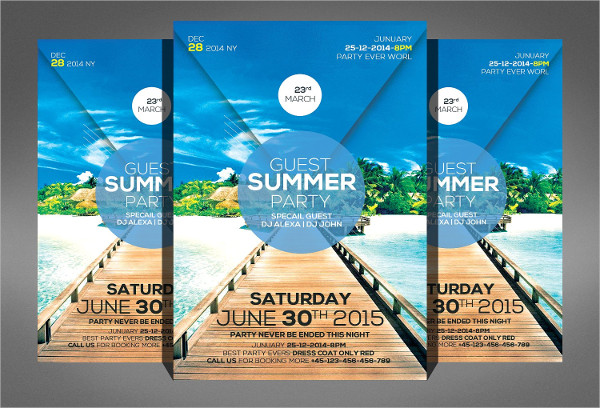 BBQ Summer Party Flyer
