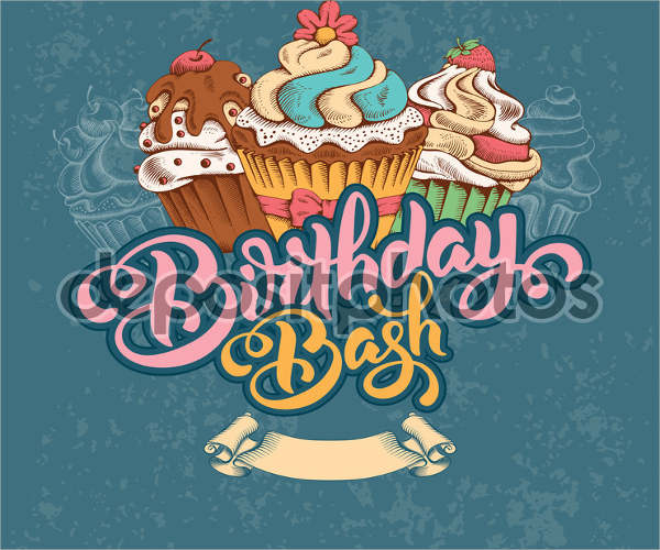 birthday bash party flyer5