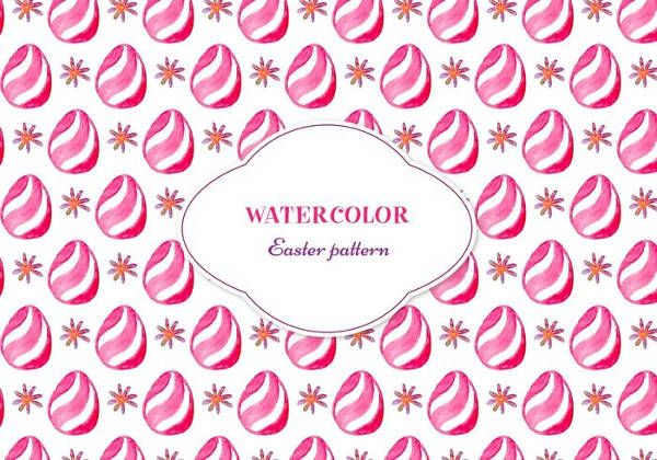 colorful easter stripes pattern
