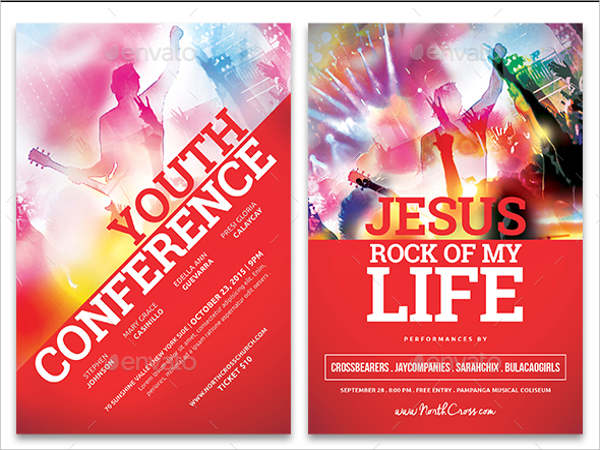church youth event flyer