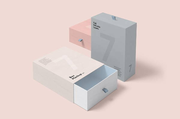 object mockup 3d Box Free Mockup  Templates Templates  Premium  12 &