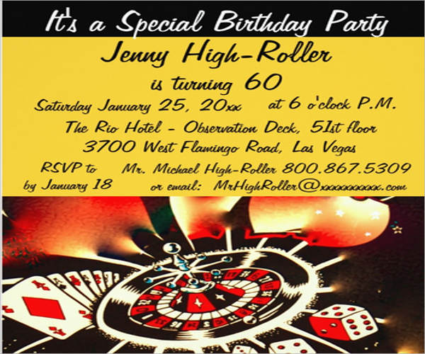 birthday bash event flyer