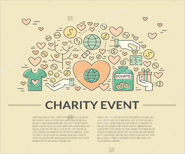 charity fundraising event flyer
