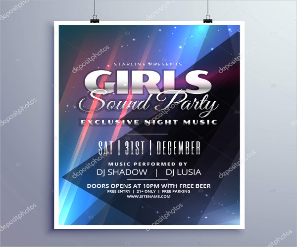 dj promotion event flyer