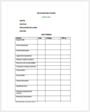 internal-audit-report-template