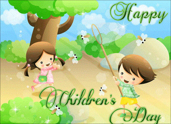 printable childrens day greeting card