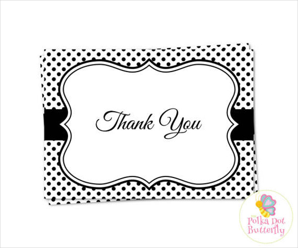 70+ Thank You Card Designs