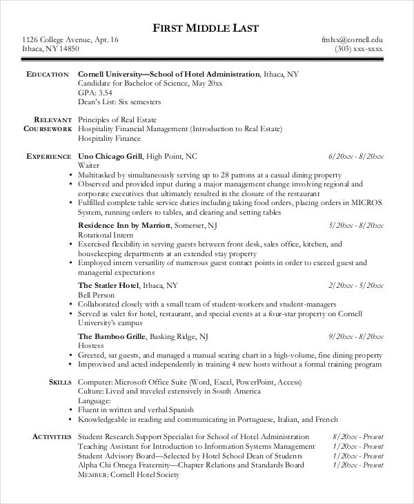 real estate office manager resume