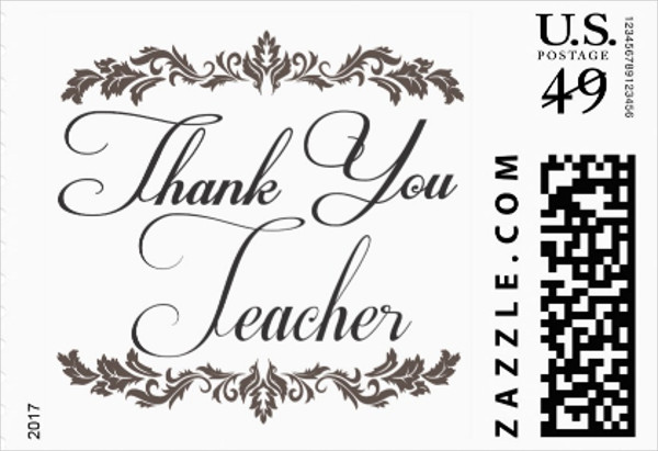 thank you appreciation card for teacher