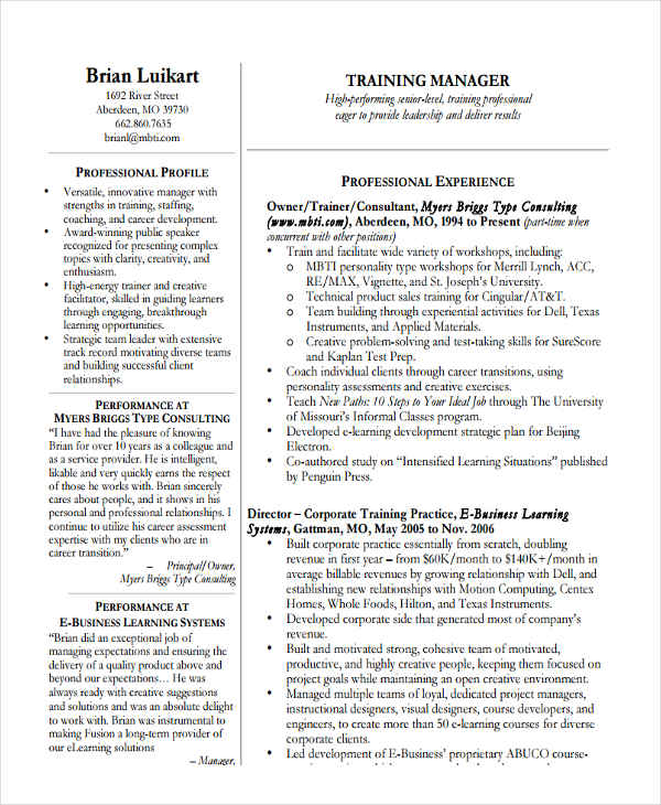 22+ Education Resume Templates PDF, DOC
