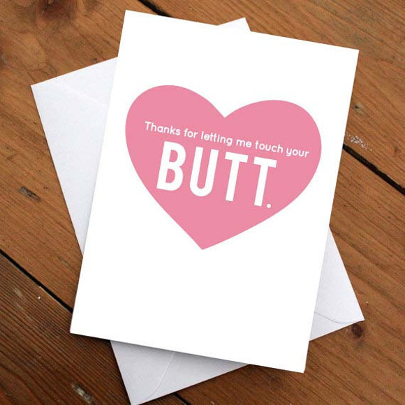valentines day thank you card