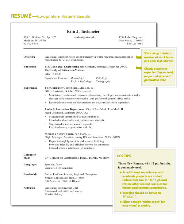 Free Engineering Resume Templates - 49+ Free Word, PDF Documents Download