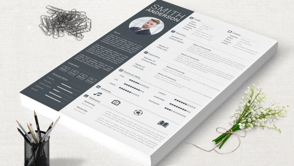 Professional Manager Resume / CV Template - MasterBundles