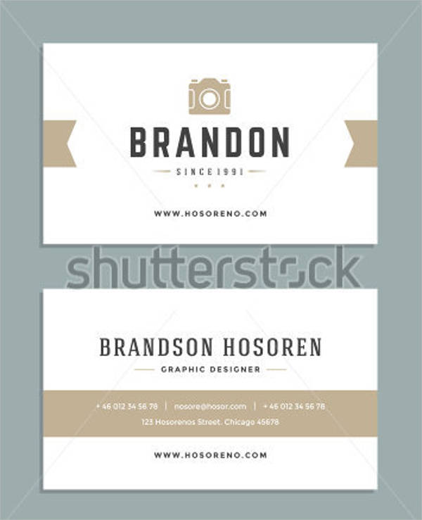 wedding decoration business card