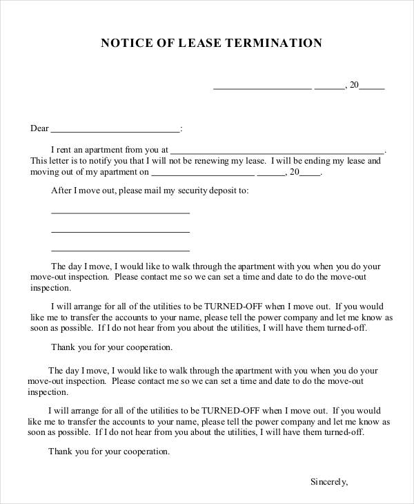 notice-of-lease-termination-letter
