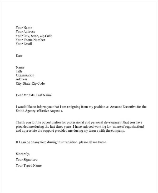 Formal Letter Sample Template - 74+ Free Word, PDF Documents Download