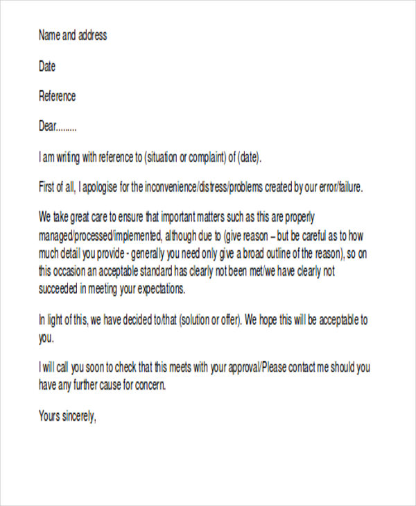 34 Complaint Letter Templates Word Google Docs Apple Pages