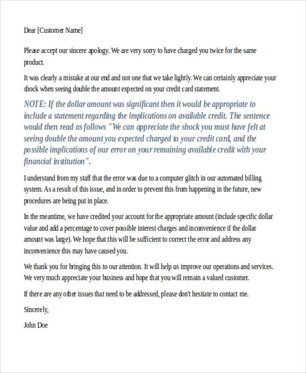 customer complaint apology letter1