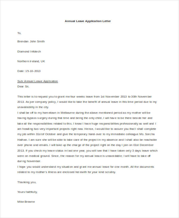 22+ Application Letter Templates in Doc