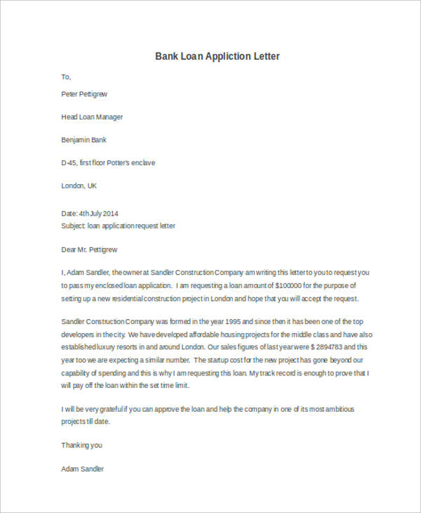 22+ Application Letter Templates in Doc