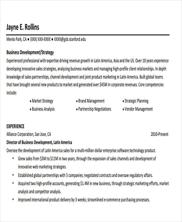 business development resume pdf2