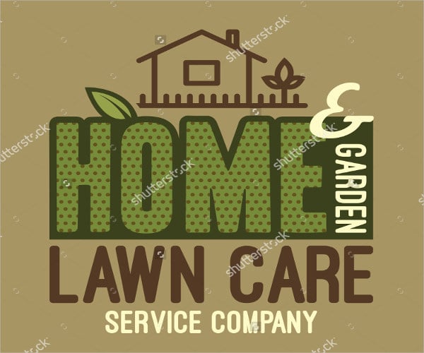home and garden service logo