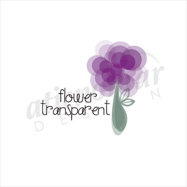 photography-transparent-flower-logo