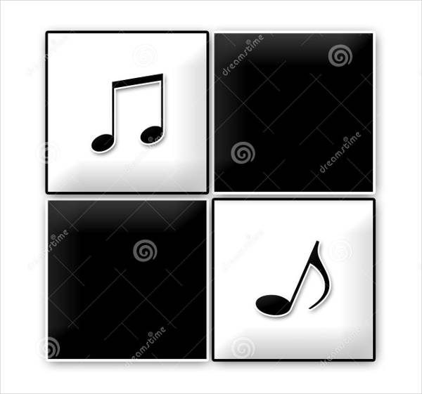 music note company logo