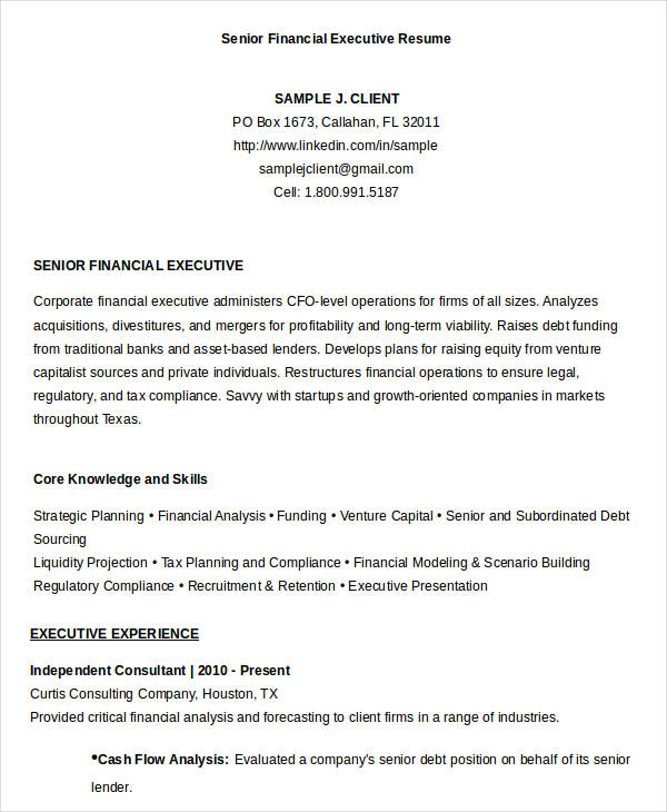 senior finance executive resume6