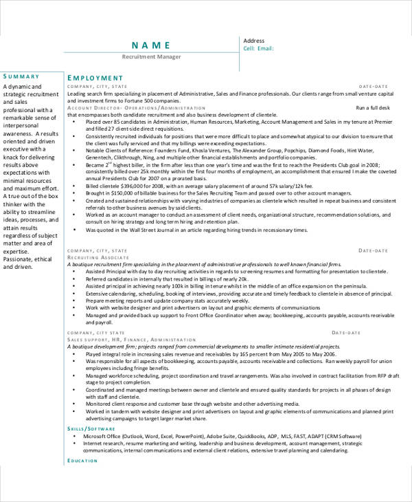 hr-recruitment-manager-resume3