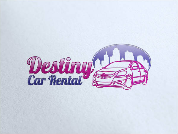 car rental company logo