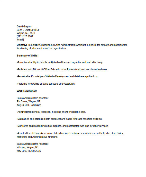 resume sles for administrative modern sales resume template 31 free word pdf documents free premium templates resume sles for administrative modern sales resume template 31 free word pdf documents free premium templates