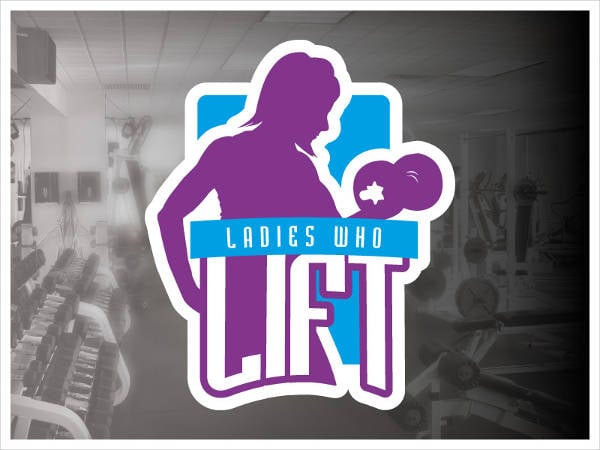 fun ladies fitness logo