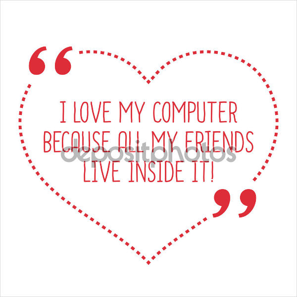 funny computer quote poster