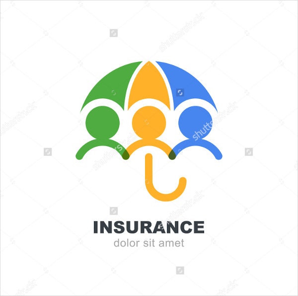 insurance company with umbrella logo
