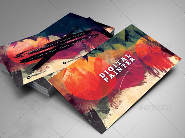 18+ Artistic Business Card Templates in Word, PSD, Apple Pages | Free