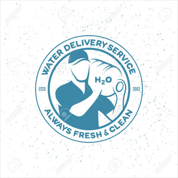 delivery drink service logo