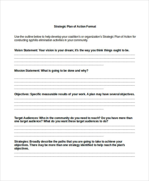 Free Strategic Plan - 49+ Free Word, PDF, PPT Format Download